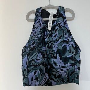 lululemon athletica swift speed 8 Swirl Pattern bra top